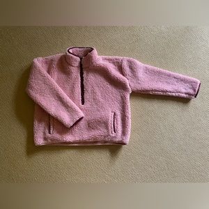 Summersalt Fuzzy Crop Fleece Half Zip